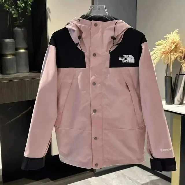 The North Face Mountain Light Jacket Pink Black