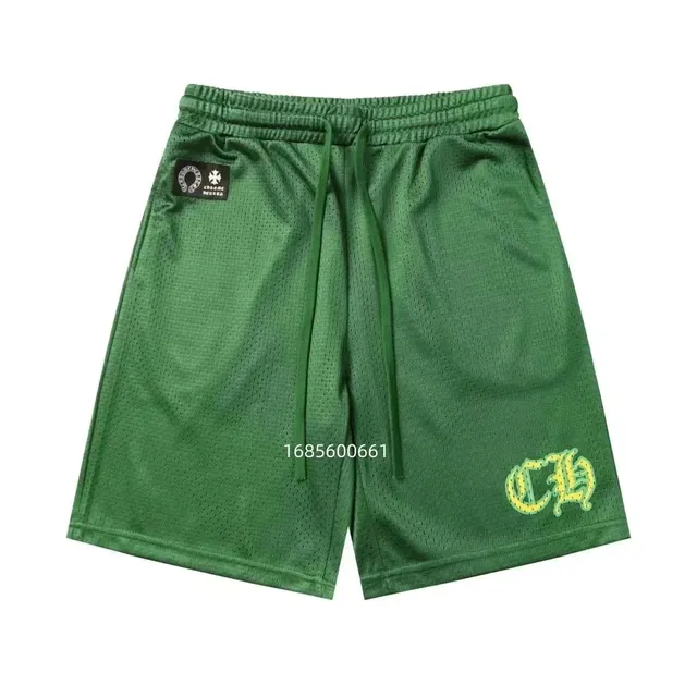 Mesh Shorts Chrome Hearts Logo