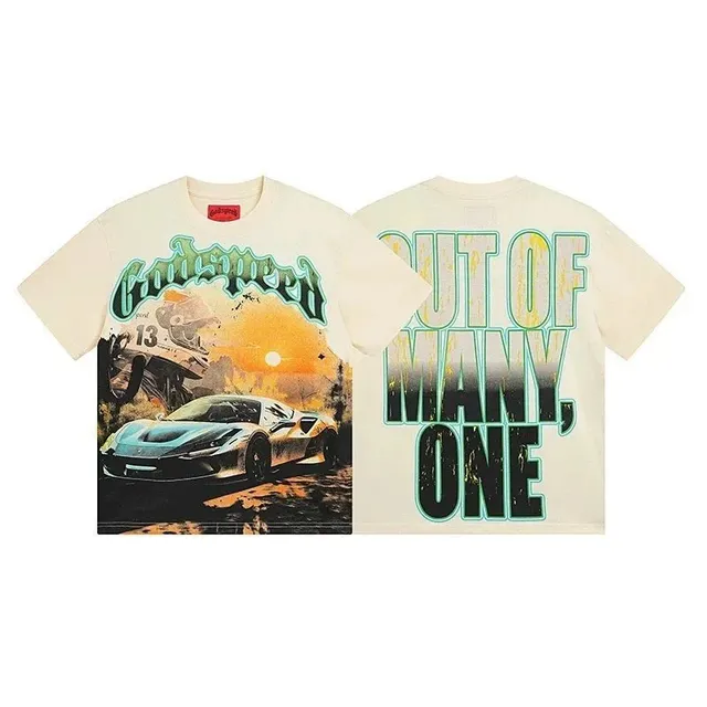 Godspeed Graphic Tee Out of Many, One