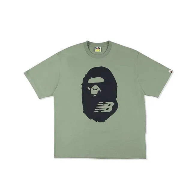 BAPE Ape Head T-Shirt New Balance Collab