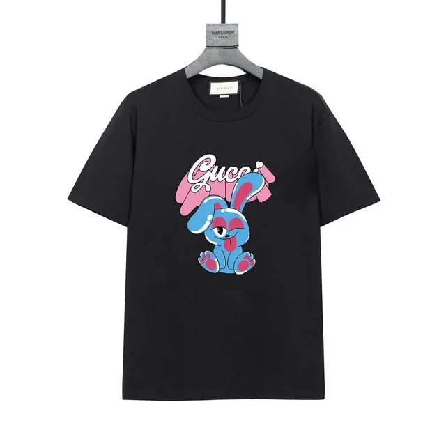 Gucci × Saint Laurent Graphic T-Shirt Rabbit Print