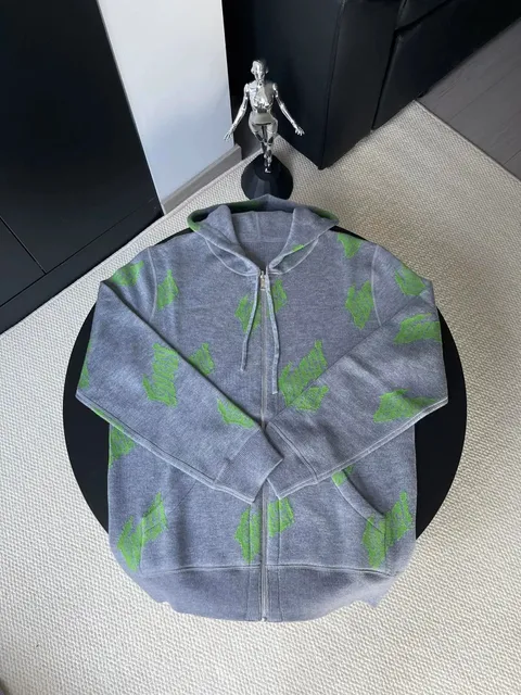 Fear of God Zip-Up Hoodie Logo Print