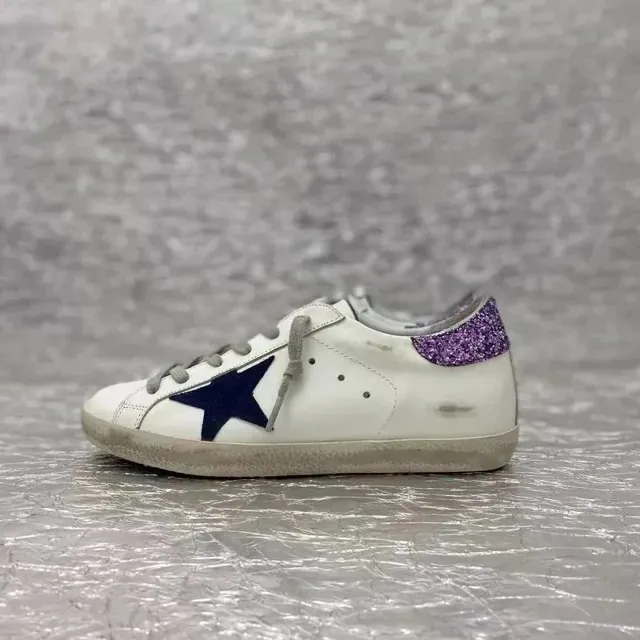 Golden Goose Superstar Glitter Navy Star