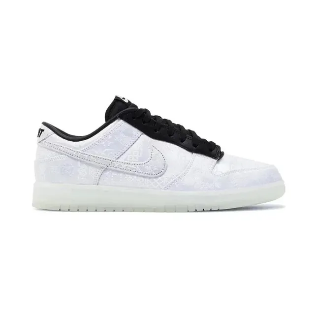 Nike Dunk Low White Snake Print