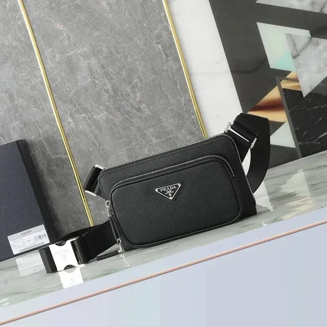 Prada Waist Bag Saffiano Leather