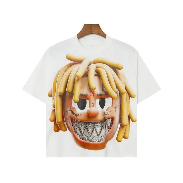 Travis Scott Graphic Tee Cactus Jack Face Print