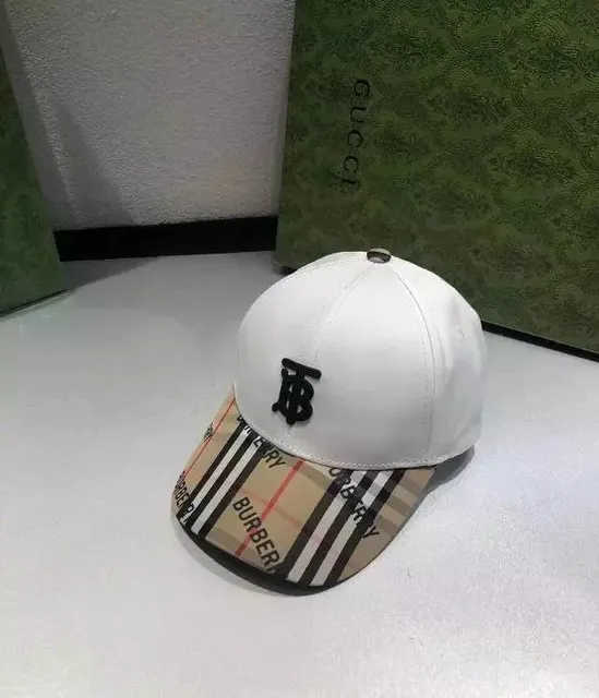 Burberry Baseball Cap Monogram Visor