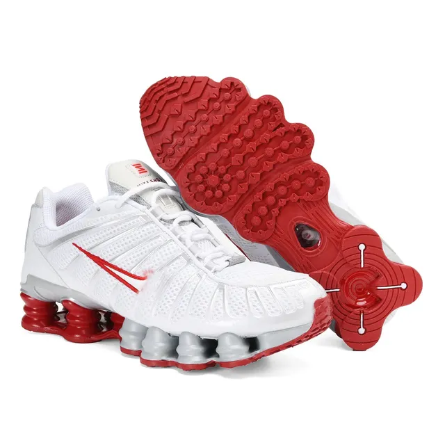 Nike Shox R4 White/Red