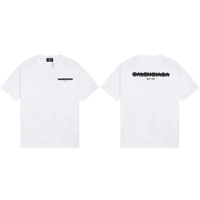 Balenciaga Logo T-Shirt Black Logo Print