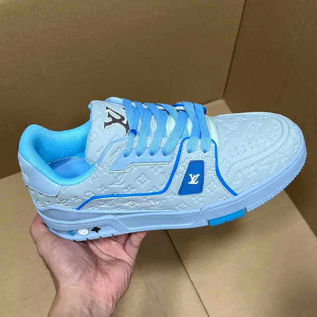 Louis Vuitton LV Trainer Monogram Embossed