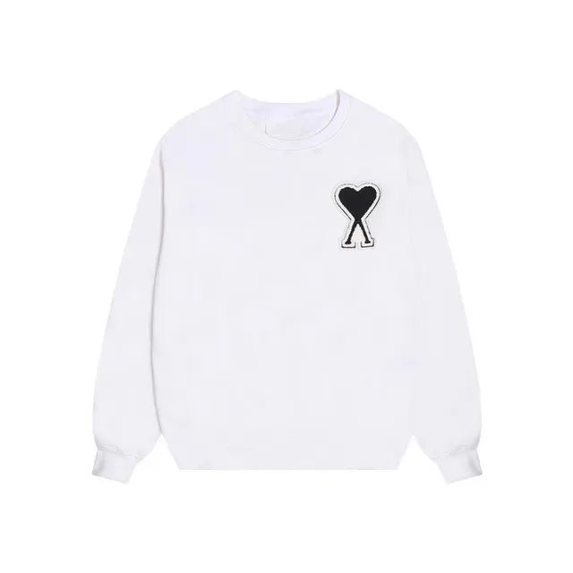 Off-White Crewneck Sweatshirt Heart Logo