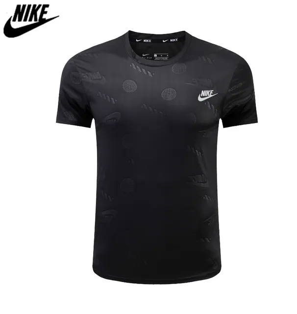 Nike Dri-FIT T-Shirt All-Over Logo Print