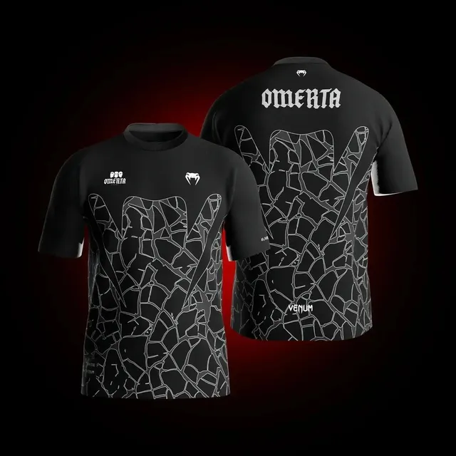 Venum × Omerta T-Shirt Shattered Glass Print