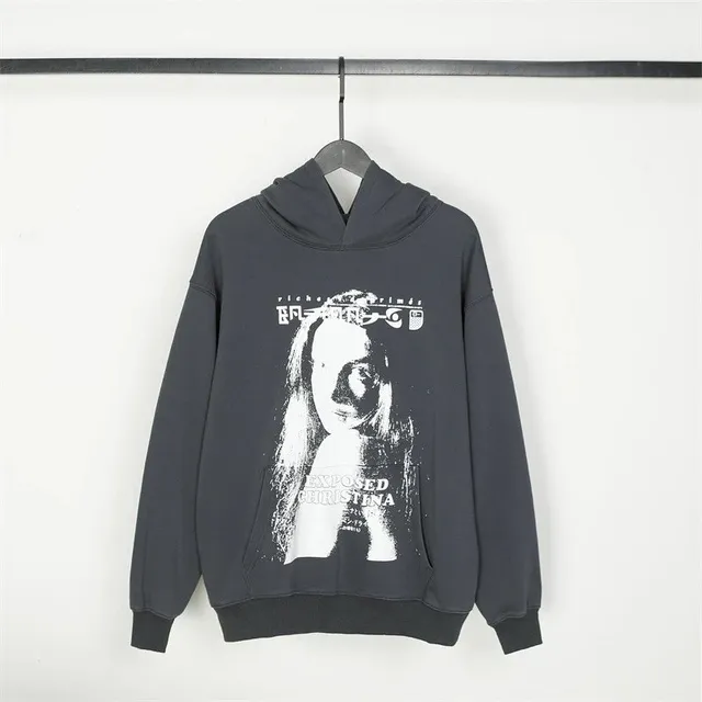 Richard Mille Hooded Sweatshirt Exposed Christina Print
