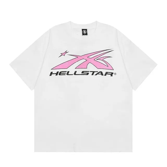 Hellstar Graphic Tee Pink Logo