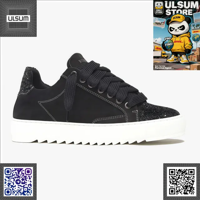 Numeris Atelier Star Sneaker Glitter Toe & Heel