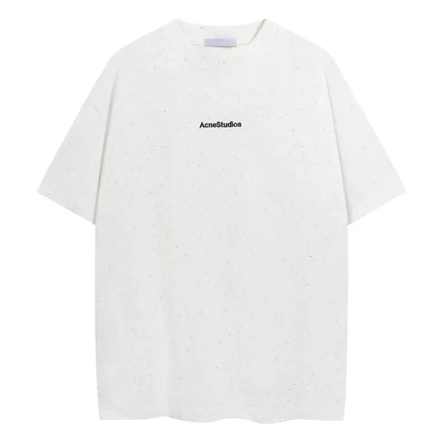 Acne Studios Logo Tee Speckled
