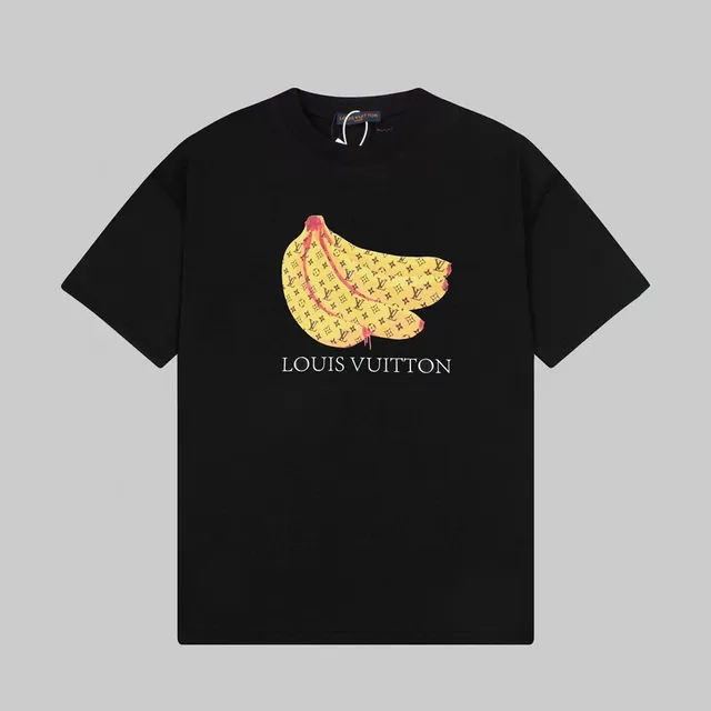 Louis Vuitton Banana Print T-Shirt Monogram Banana Graphic