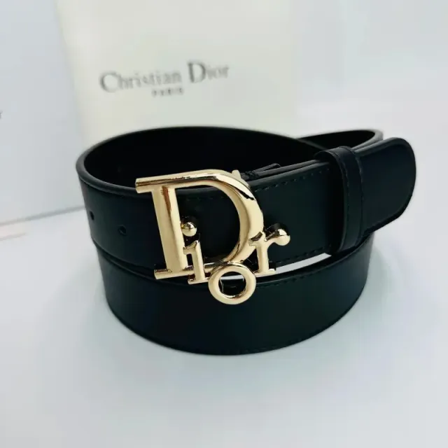Dior CD Belt Gold Buckle