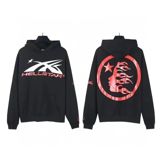 Hellstar Hoodie Star Logo Print