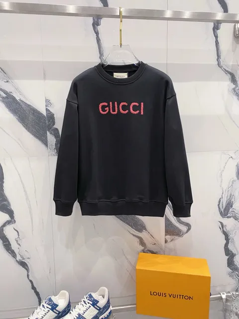 Gucci Crewneck Sweatshirt Embroidered Logo