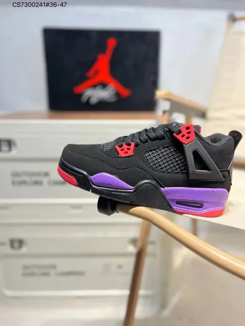 Air Jordan 4 Bred Purple