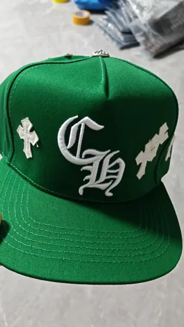 Chrome Hearts Snapback Cap Cross Logo Embroidery