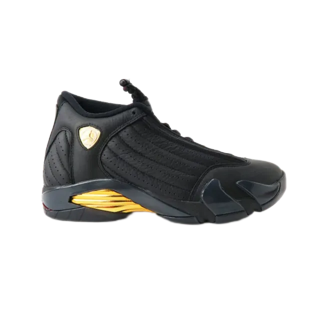 Air Jordan 14 Low Black Gold