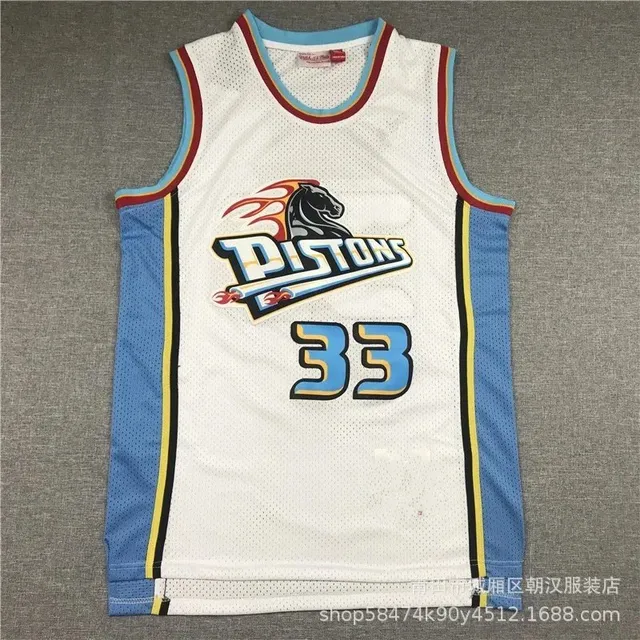 活塞队33号白色