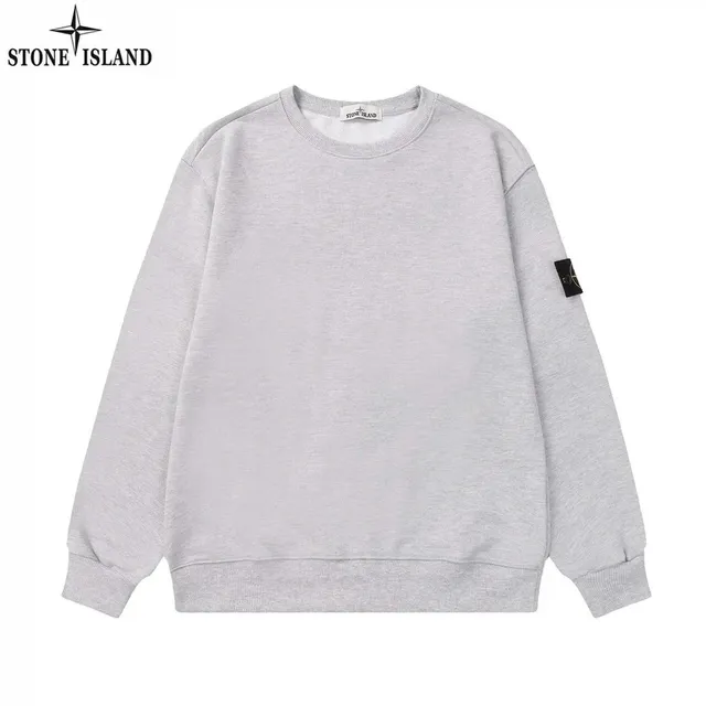 Stone Island Crewneck Sweatshirt Heather Grey