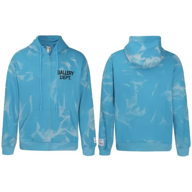 Gallery Dept. Zip-Up Hoodie Tie-Dye