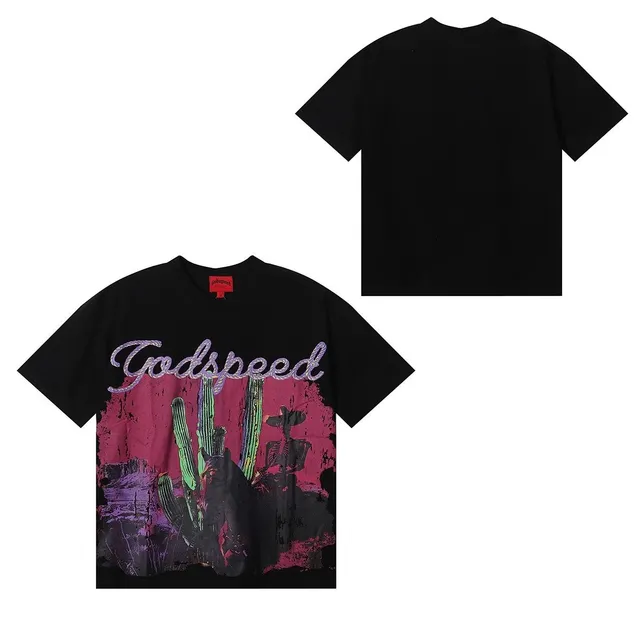 Godspeed Graphic Tee Cactus Print
