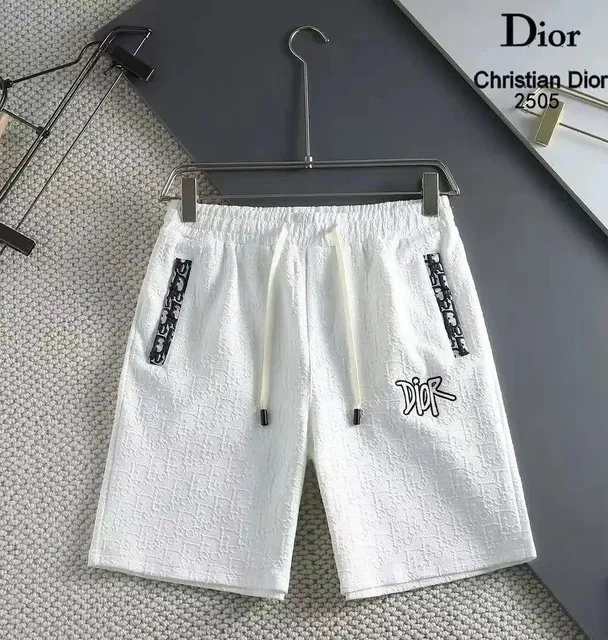 Dior Embroidered Shorts Oblique Logo