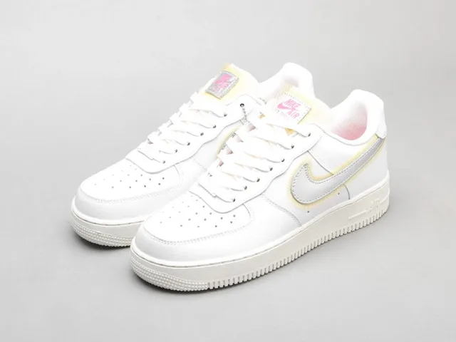 Nike Air Force 1 Low Pink and Beige Accents