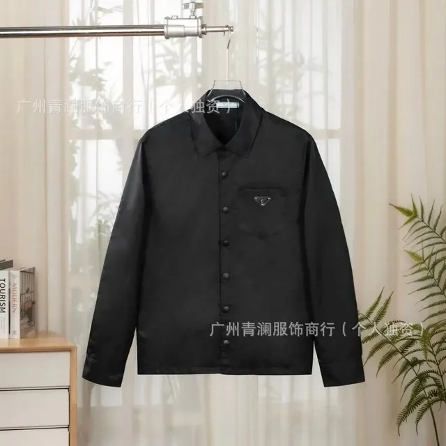 Prada Coach Jacket Triangular Logo