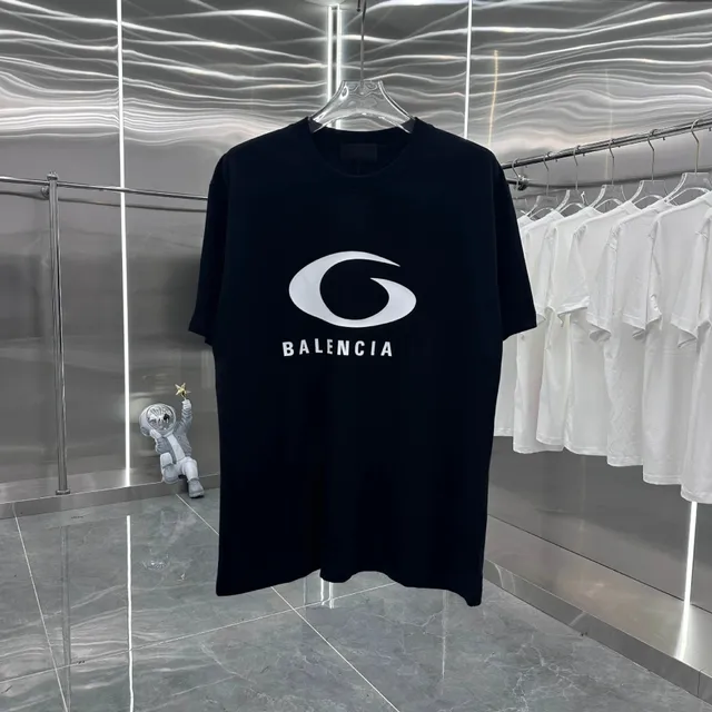 Balenciaga Logo T-Shirt Oversized Black