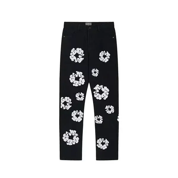 Balenciaga Jeans Floral Print