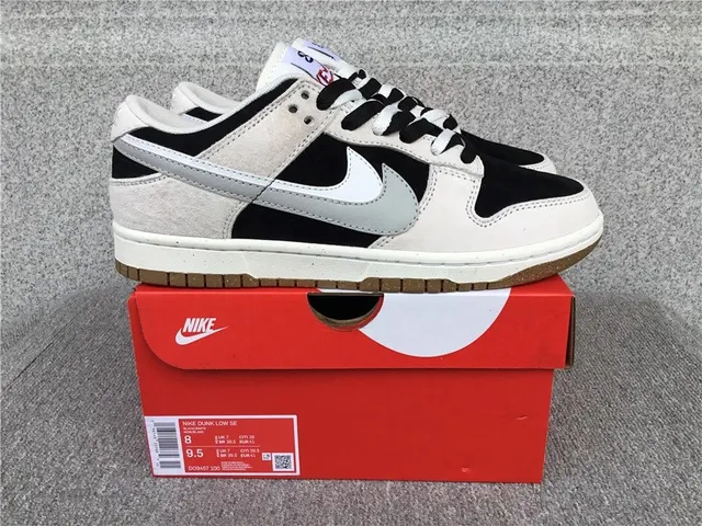 Nike Dunk Low SE Black and White