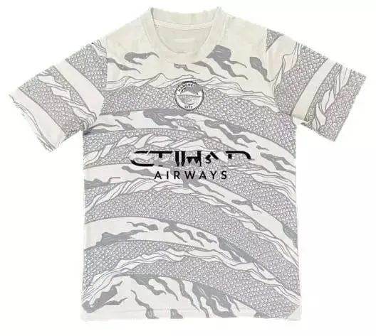 Etihad Airways Jersey Dragon Print