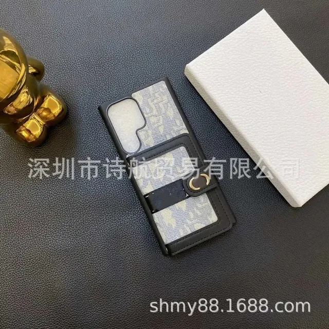 Fendi Phone Wallet Case FF Logo Monogram