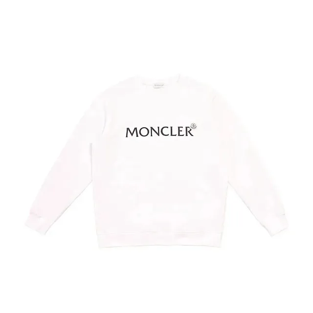 Moncler Crewneck Sweatshirt Logo Print