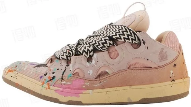 Lanvin Sneaker Paint Splatter