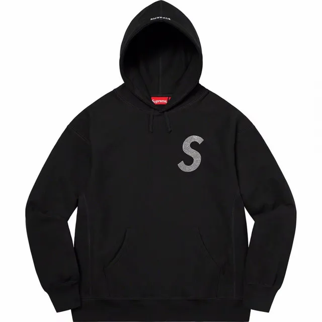 E538Supreme21SSwarovskiSLogo Swarovski Co branded Black