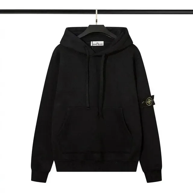 Stone Island Hooded Sweatshirt Compass Patch