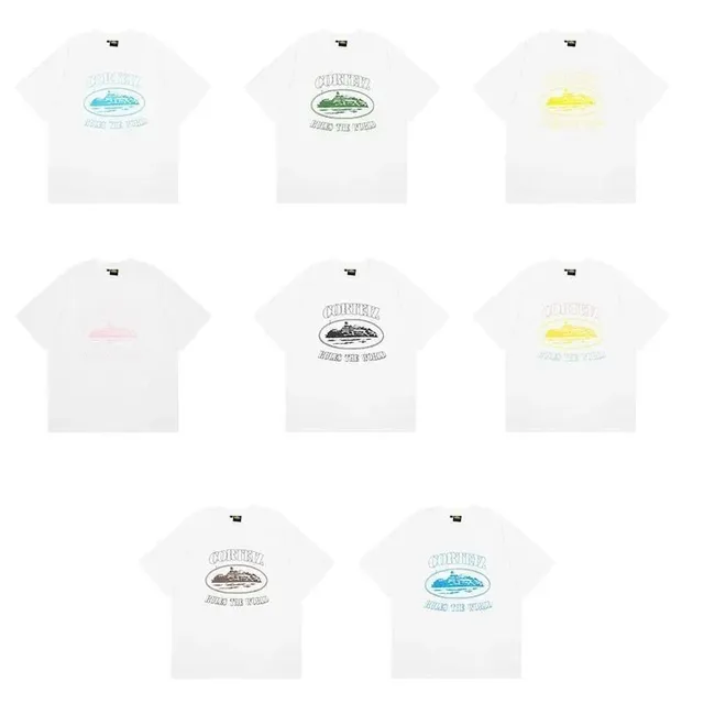 Corteiz Rules The World Tee Multi-Color Graphic
