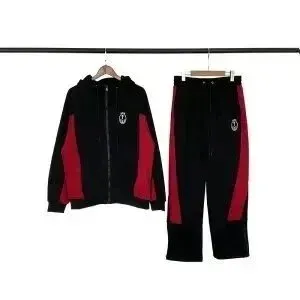 AC Milan Track Suit Black Red