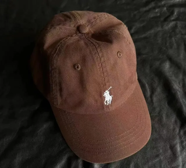 Polo Ralph Lauren Polo Bear Cap Washed Brown