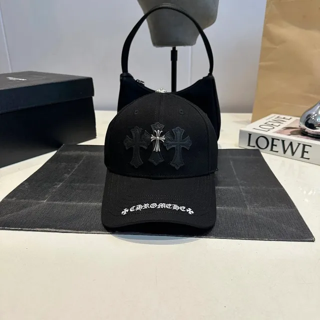 Chrome Hearts Baseball Cap Triple Cross