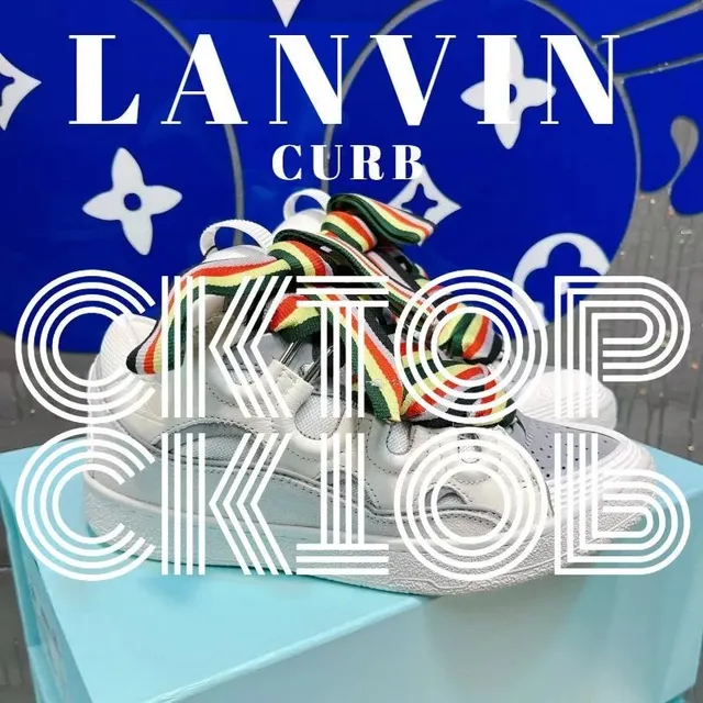 Lanvin Curb Rasta Laces