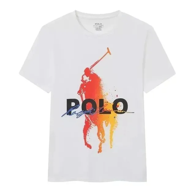 Polo Ralph Lauren Graphic Tee Paint Splatter Pony